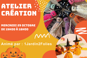 Atelier création à la Ressourcerie