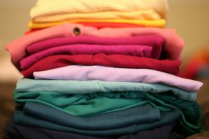 Vente spéciale "Textile au poids" à la Ressourcerie