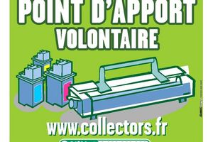 Recyclage des cartouches d'encre usagées en déchèteries